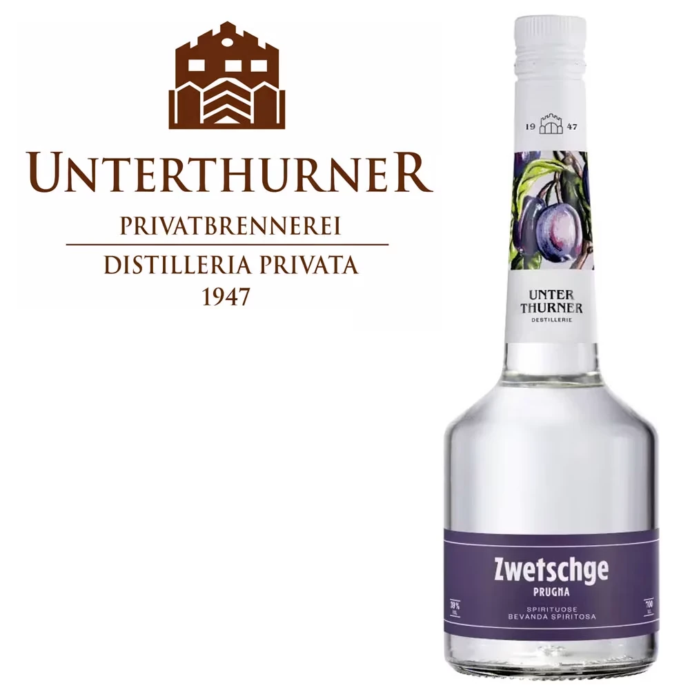 Distillery, Zwetschge, Spirituosen, Flasche, Etikett