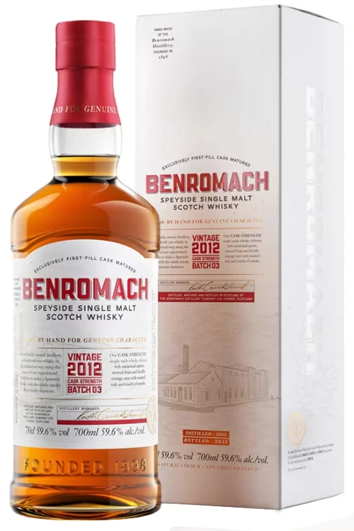 Benromach 2012 Cask Strength - Batch 3