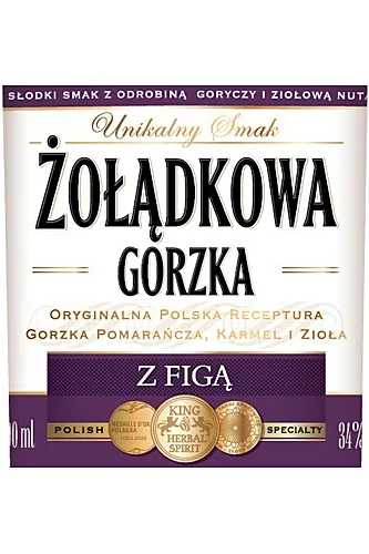 Zoladkowa Gorzka Feige Etikett