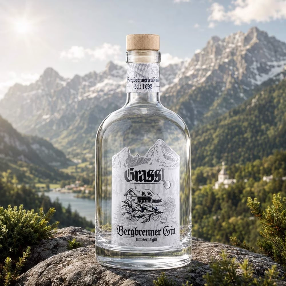 Grassl Bergbrenner Gin - 43% Vol.