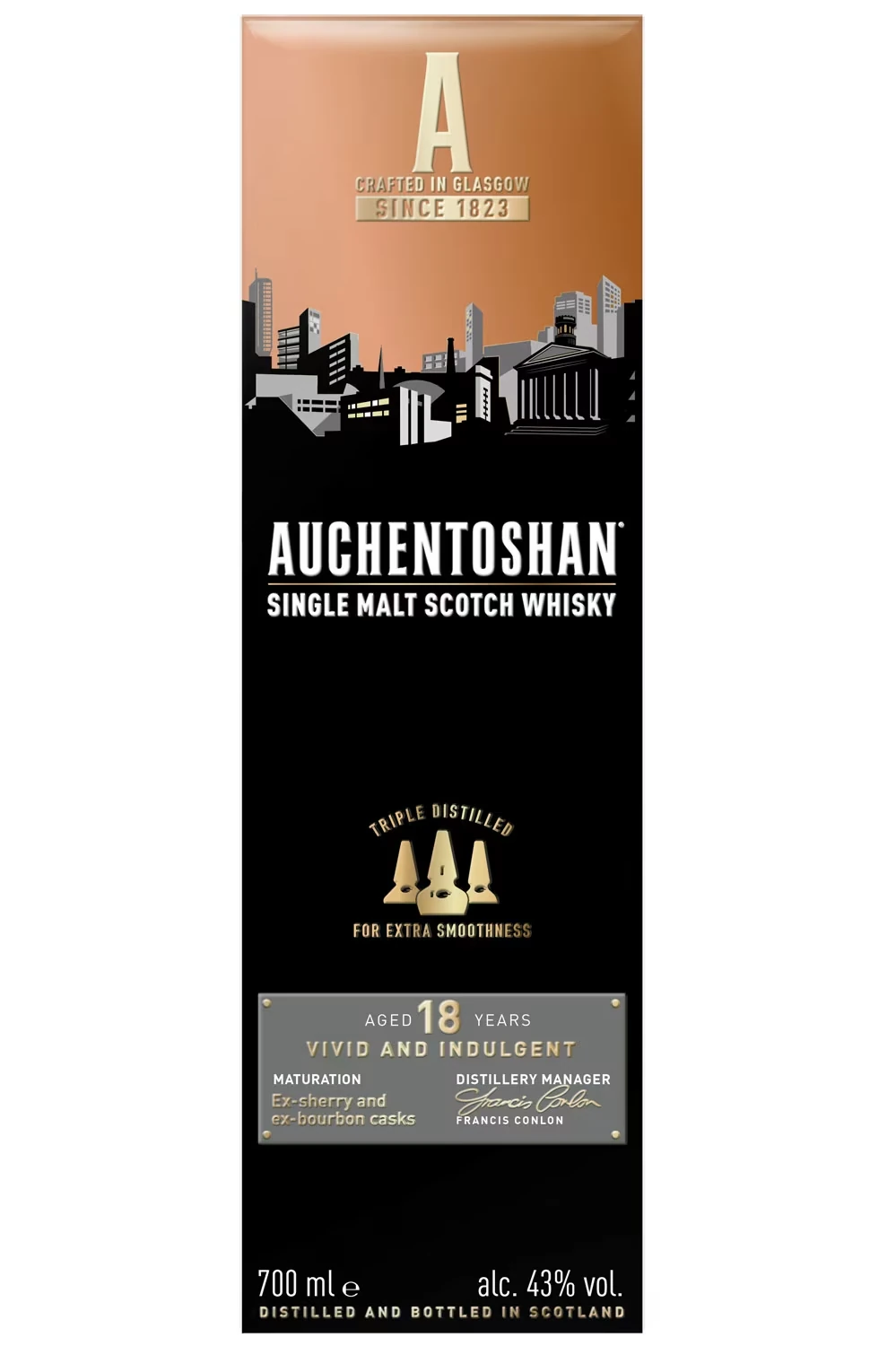 Auchentoshan 18 Jahre Box