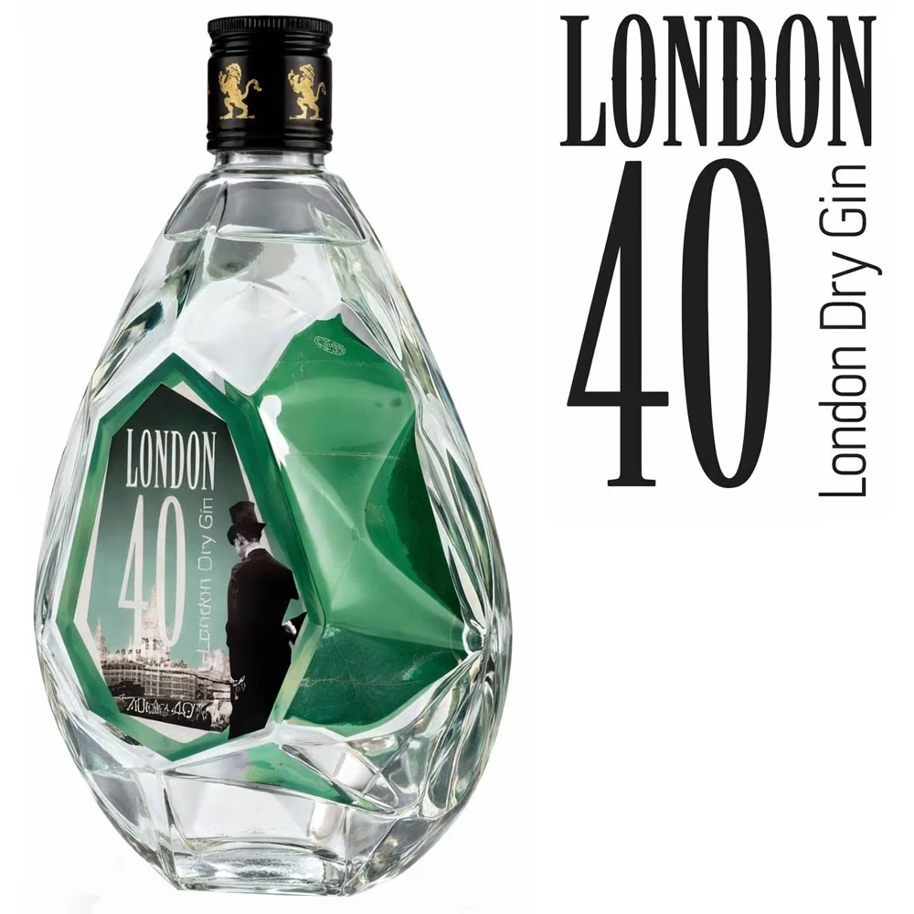 London 40 - London Dry Gin - 40% Vol.