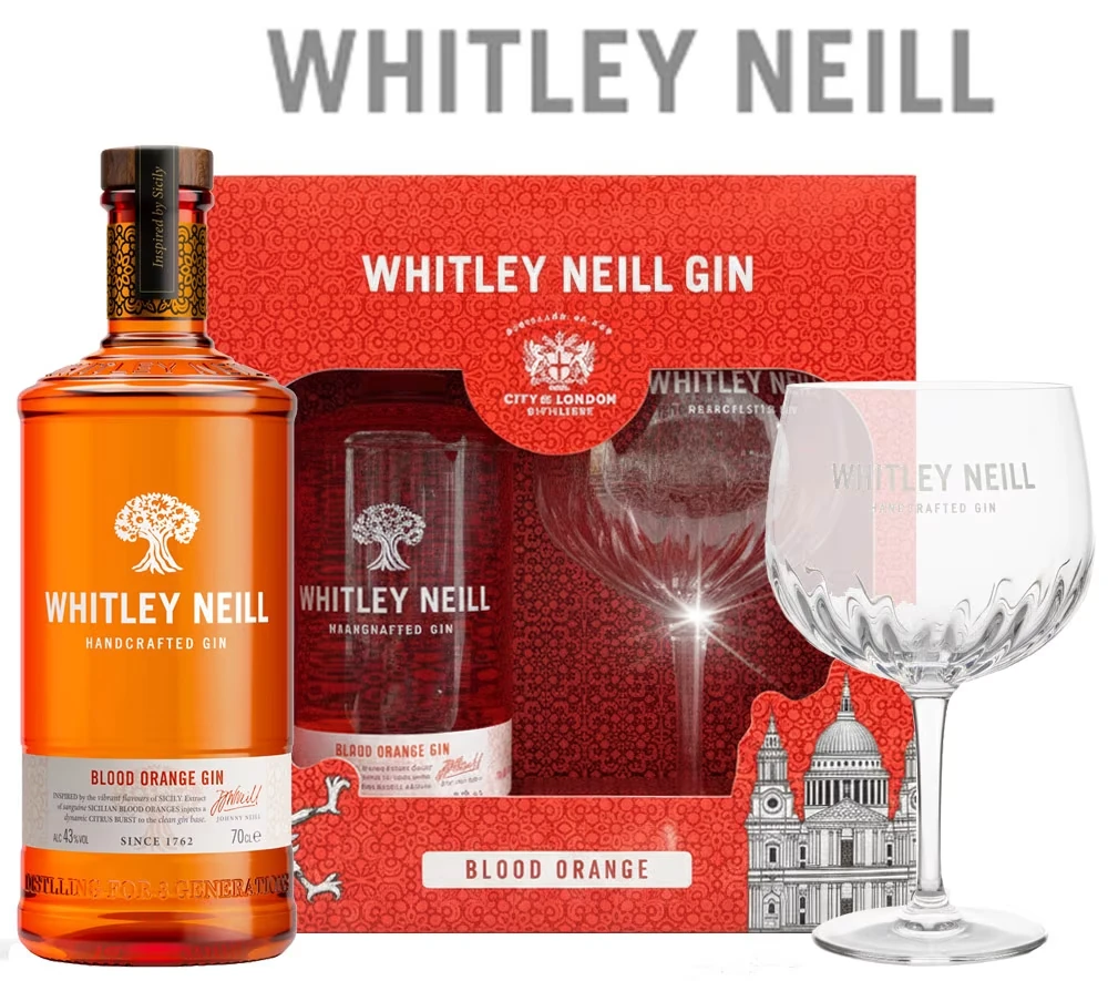 Whitley Neill Blood Orange Gin Geschenkset