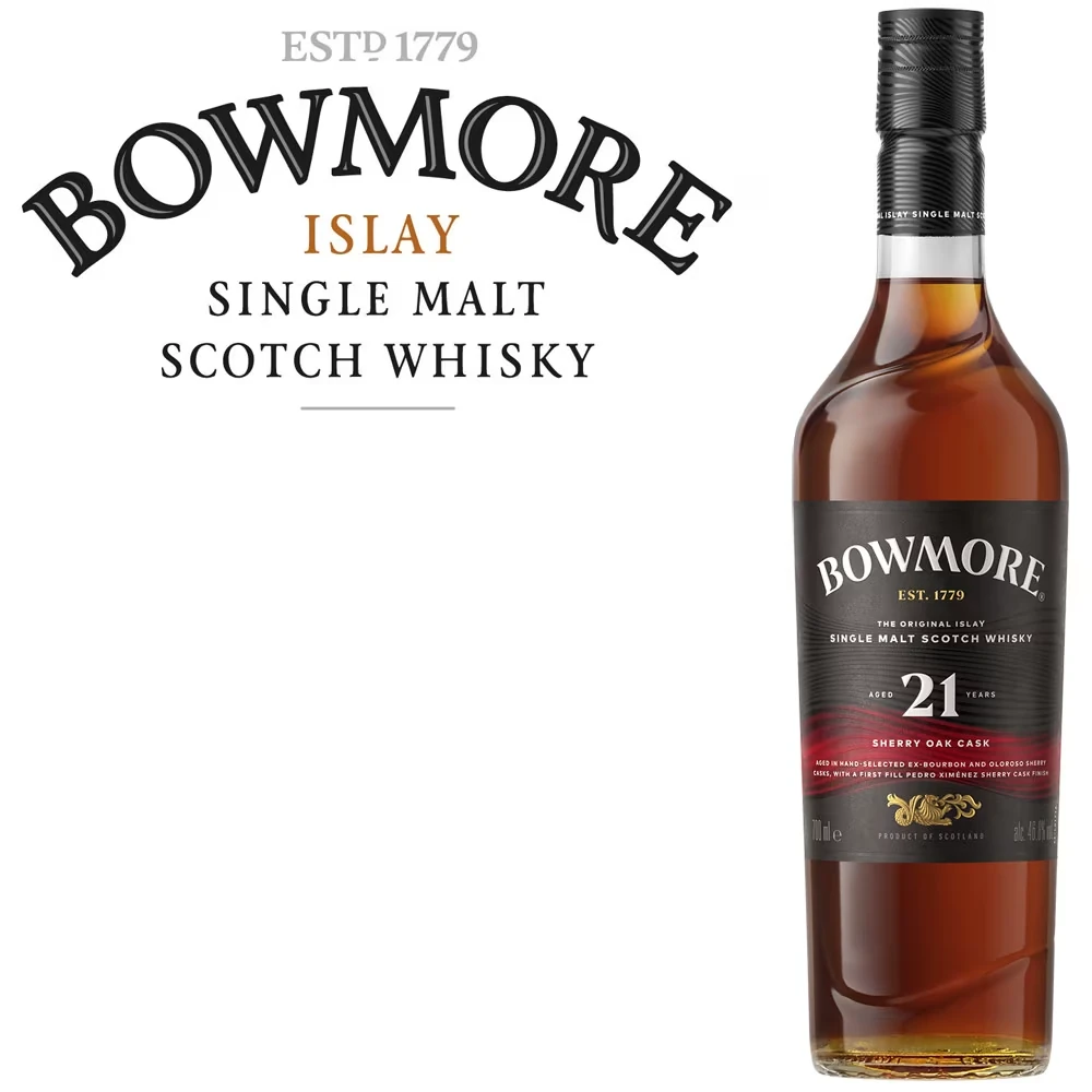 Bowmore_21_Jahre_Sherry_Cask_Whisky