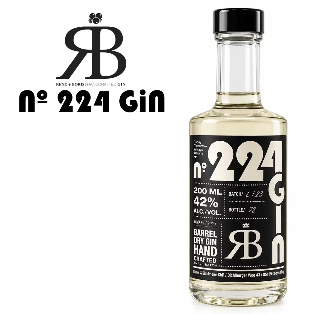 224 Barrel Gin - 200 ml