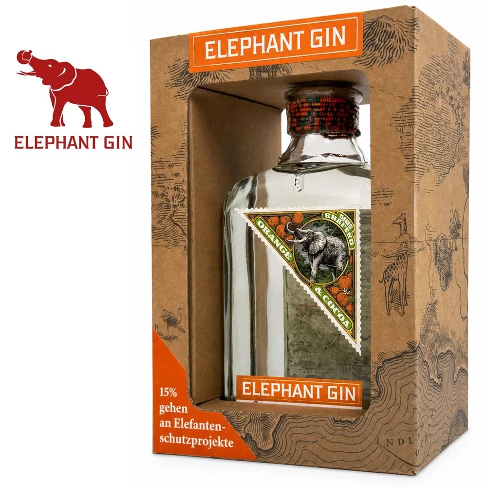 Elephant Orange Cocoa Gin - 40% Vol. / 0,5 Liter