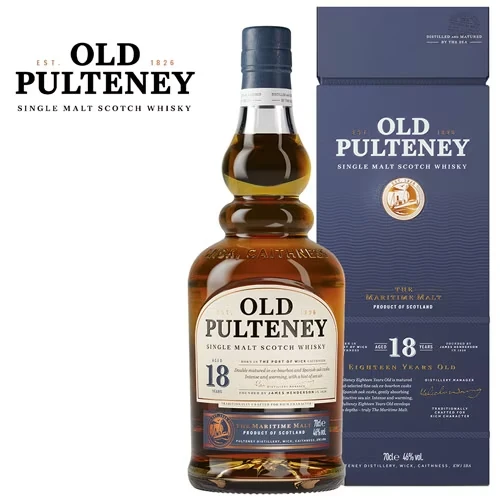 Old Pulteney 18 Jahre Single Malt Whisky in GP