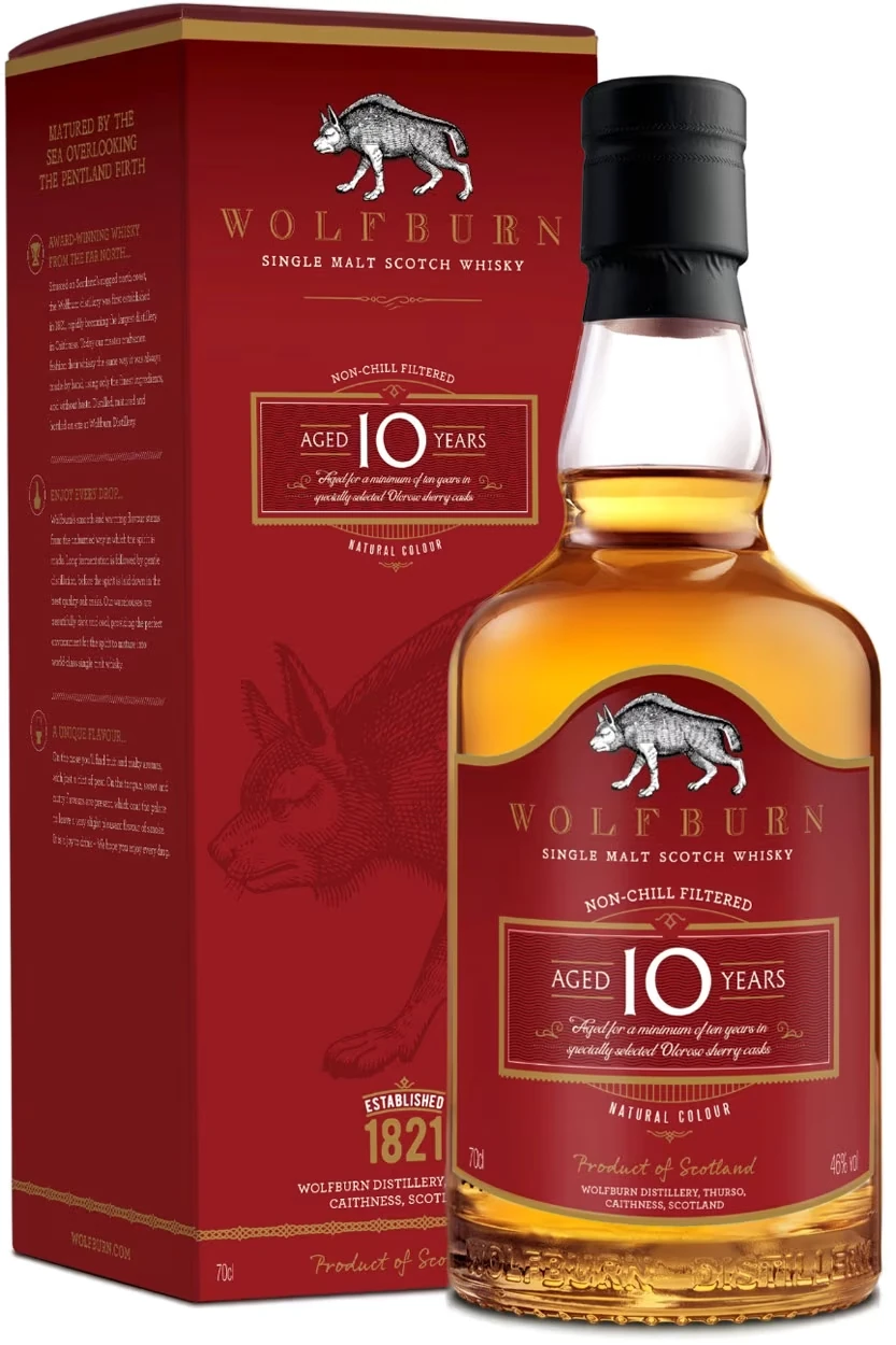 Wolfburn 10 Jahre - Oloroso Sherry Butt