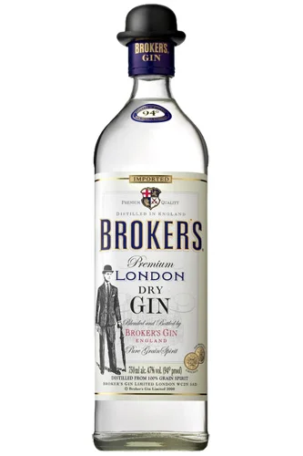 Brokers London Dry Gin - 47% Vol. / 0,7 Liter