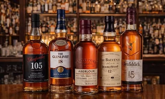 Speyside Whisky Empfehlungen Speyside Whisky Empfehlungen auf Bartresen