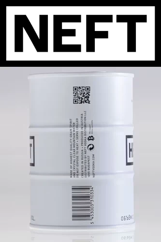 Neft White Barrel Vodka