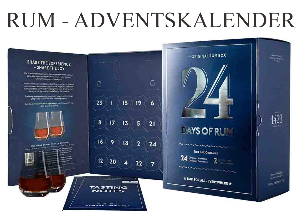 24 Days of Rum - Adventskalender - BLAU