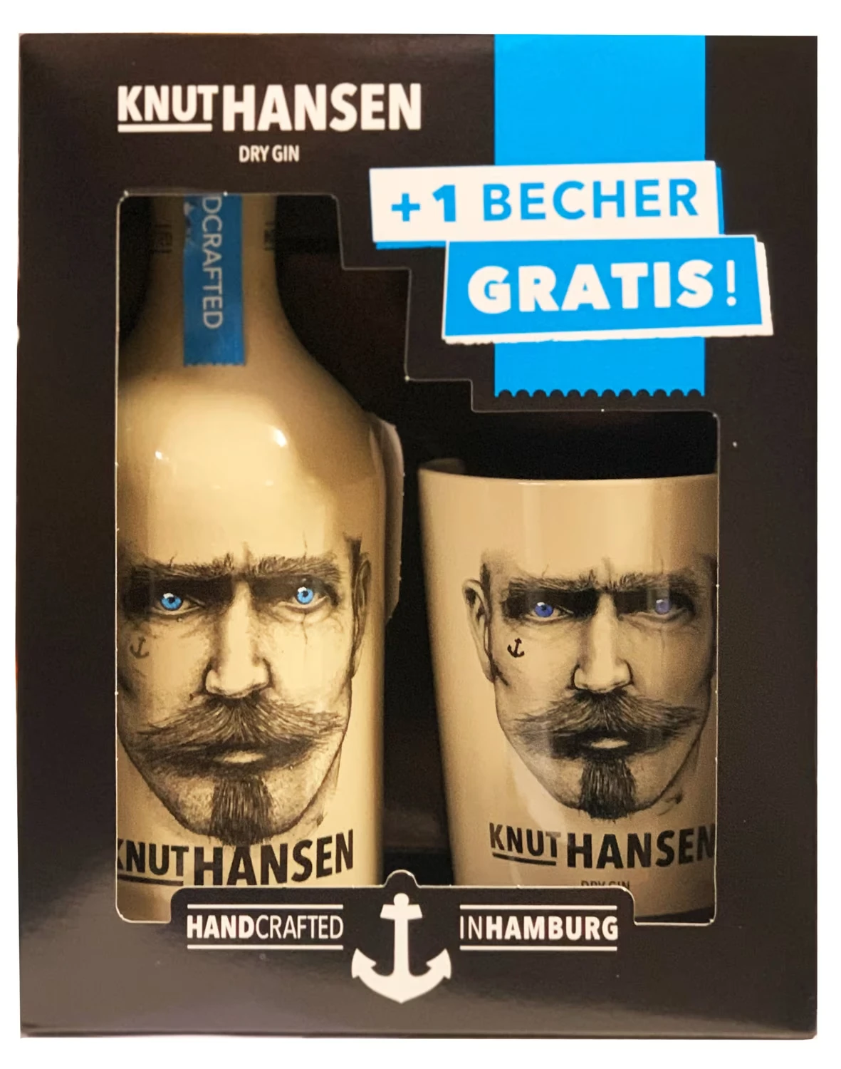 Knut Hansen Dry Gin - Geschenkbo