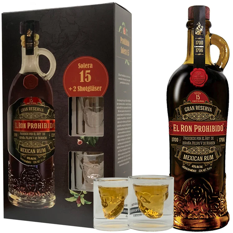 El Ron Prohibido 15 Jahre Geschenkset