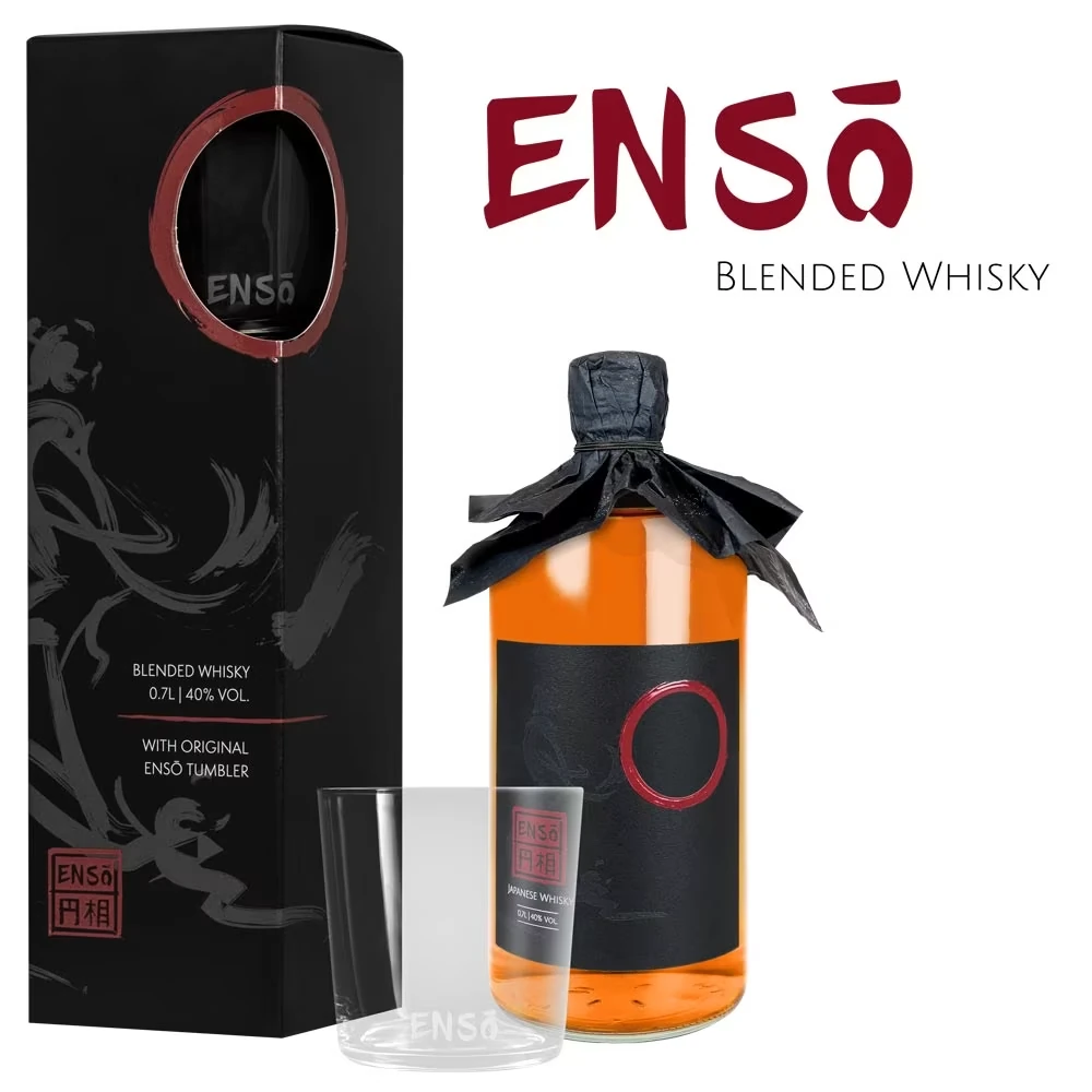 ENSŌ Japanese Blended Whisky mit Original Tumbler
