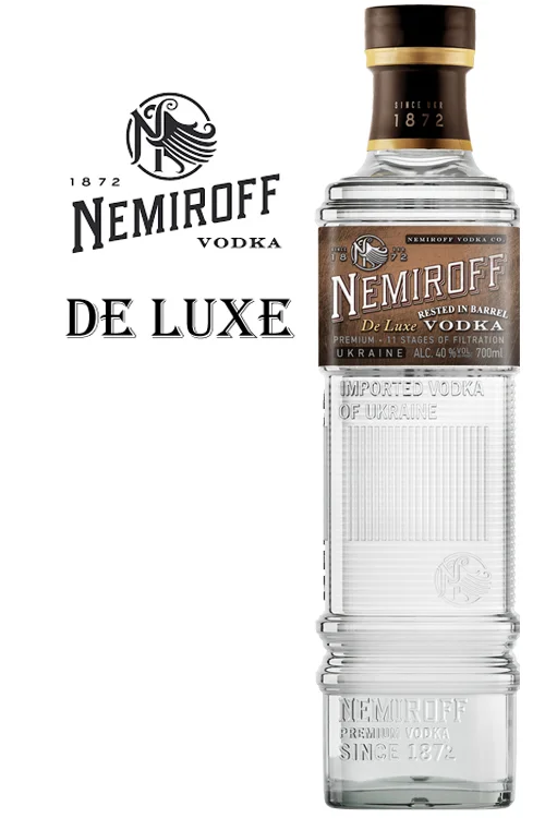 Nemiroff De Luxe Rested in Barrel Vodka
