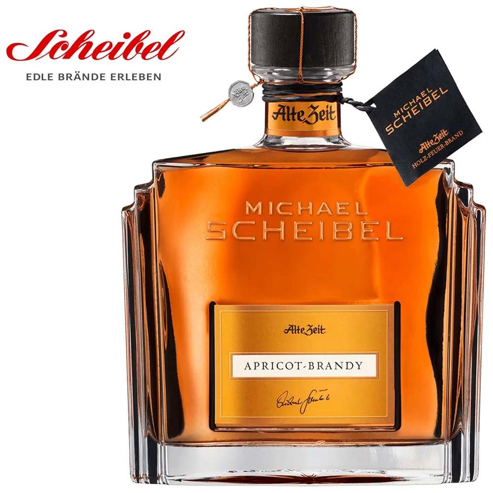 Scheibel_Alte_Zeit_Apricot_Brandy_Flasche