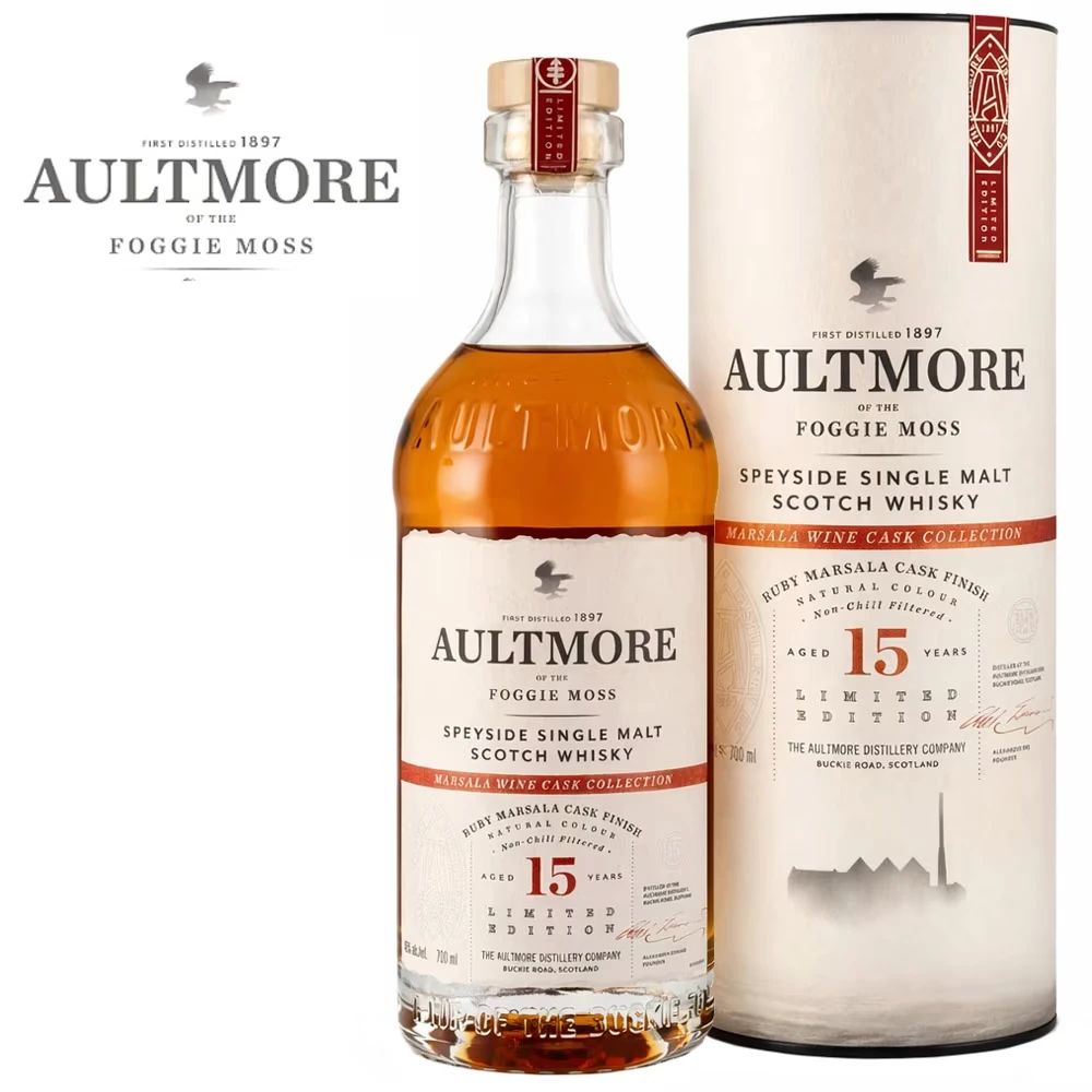 Aultmore 15 Jahre - Ruby Marsalla Cask