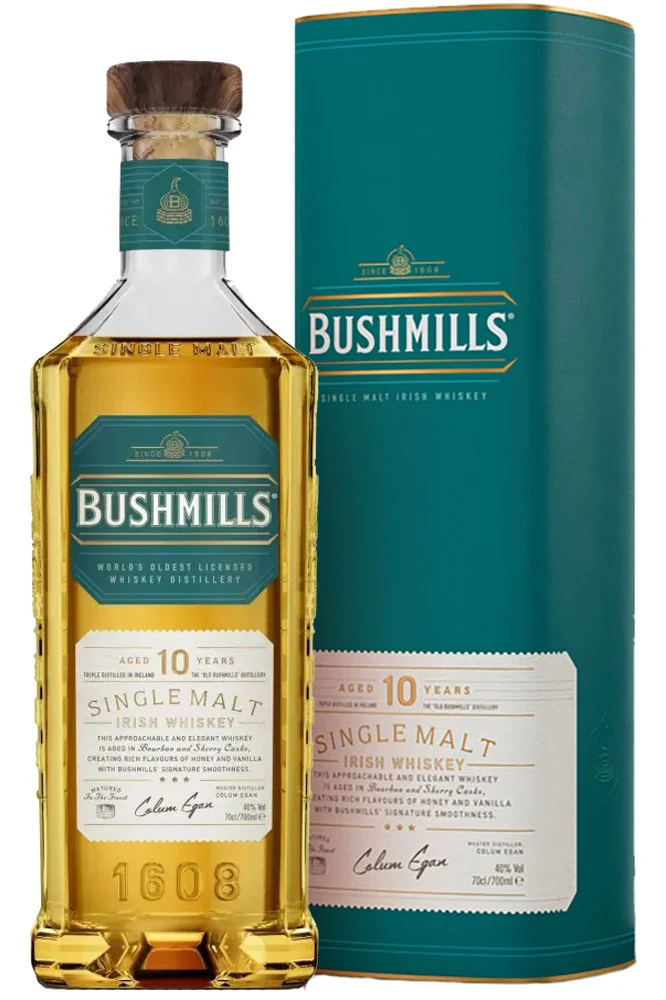 Bushmills 10 Jahre 40% - 0,7 Liter