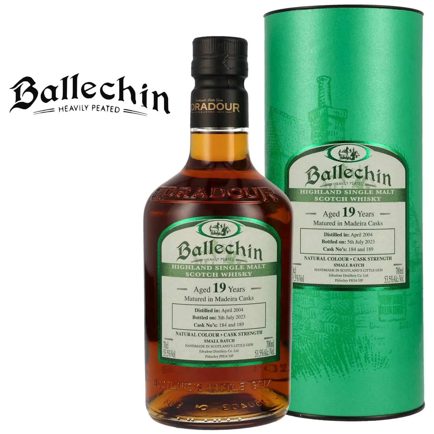 Ballechin Madeira Cask - 19 Jahre