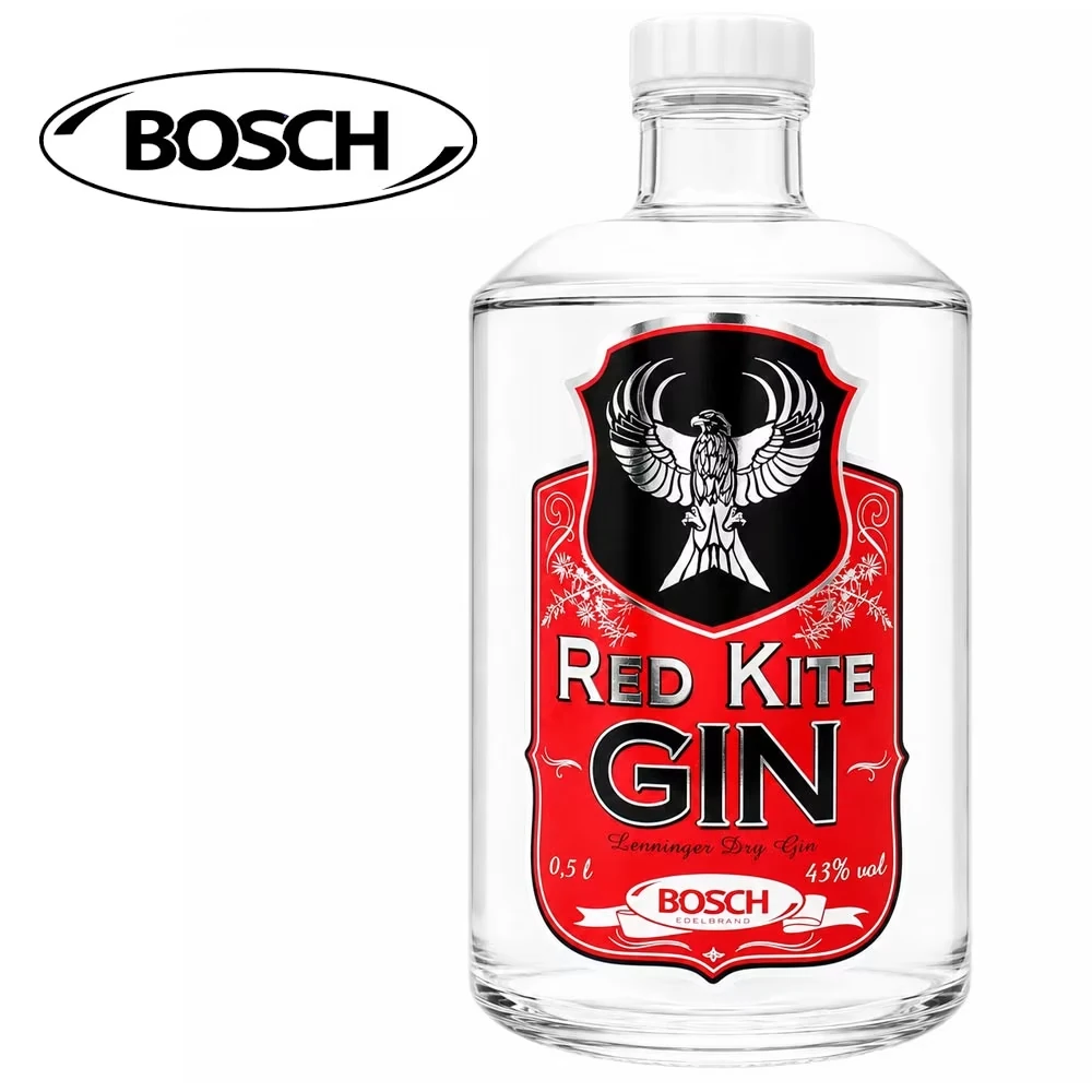Bosch Red Kite Dry Gin - 43% Vol. / 0,5 Liter