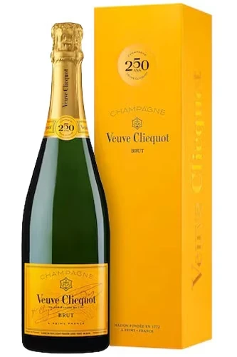 Veuve Clicquot Yellow Label in Geschenkbox