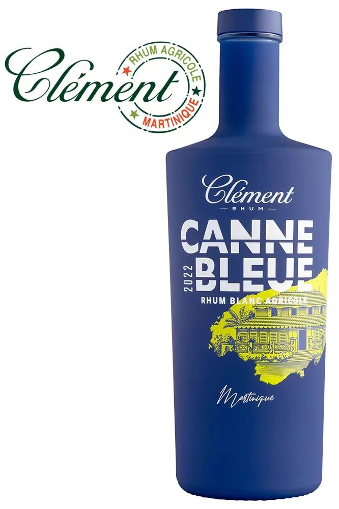 Clement Canne Blue 2022, Flasche, Alkohol, Getränk, Gin