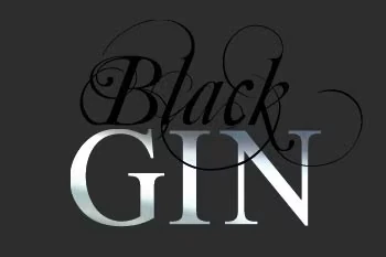 Black Gin Logo