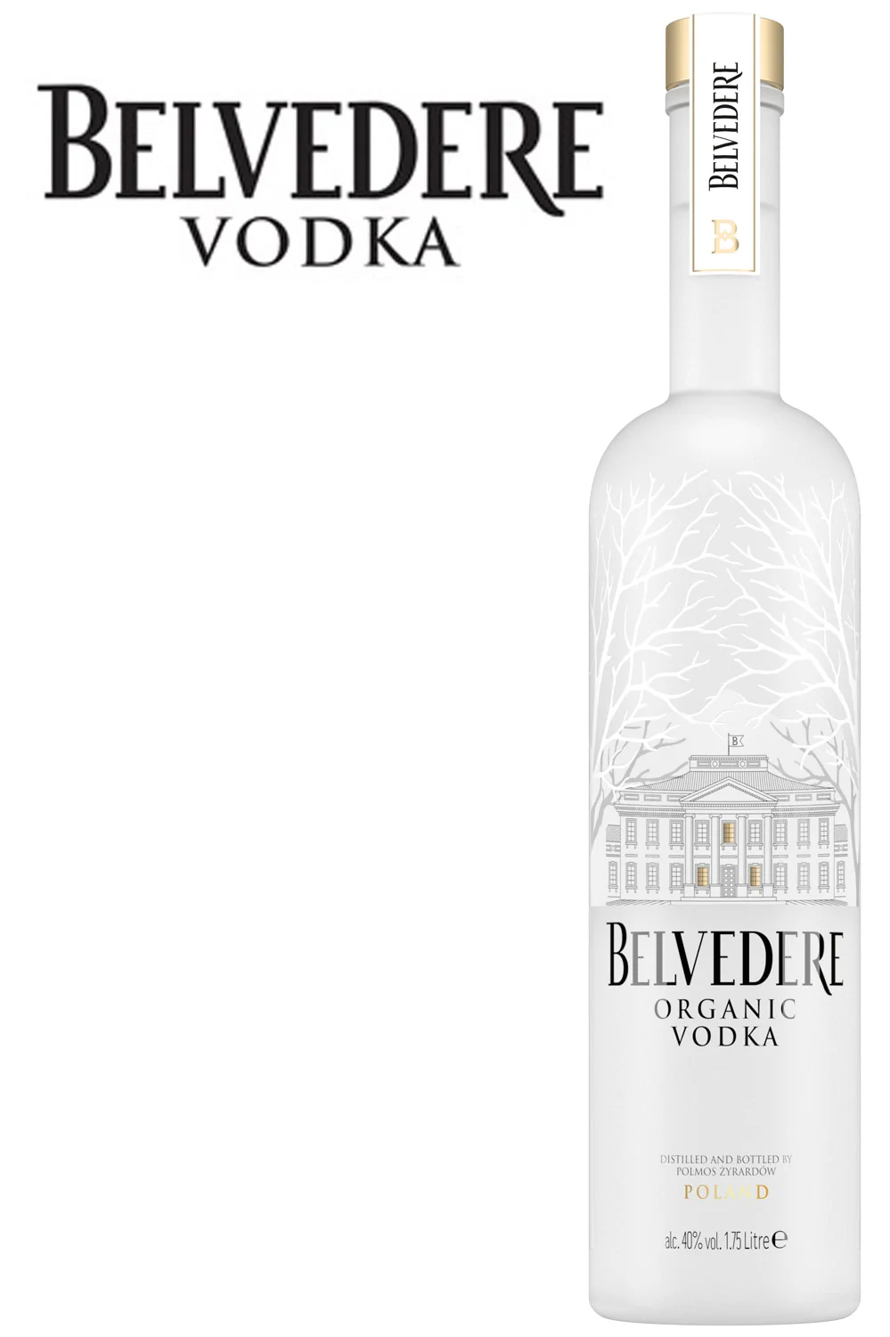 Belvedere Vodka - 1,75 Liter & LED Beleuchtung