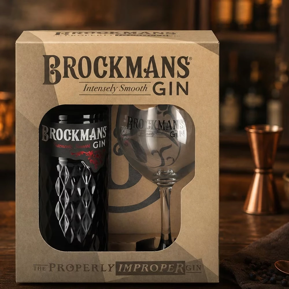 Brockmans Gin Set mit Glas