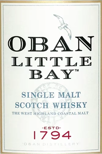 Oban Little Bay Etikett