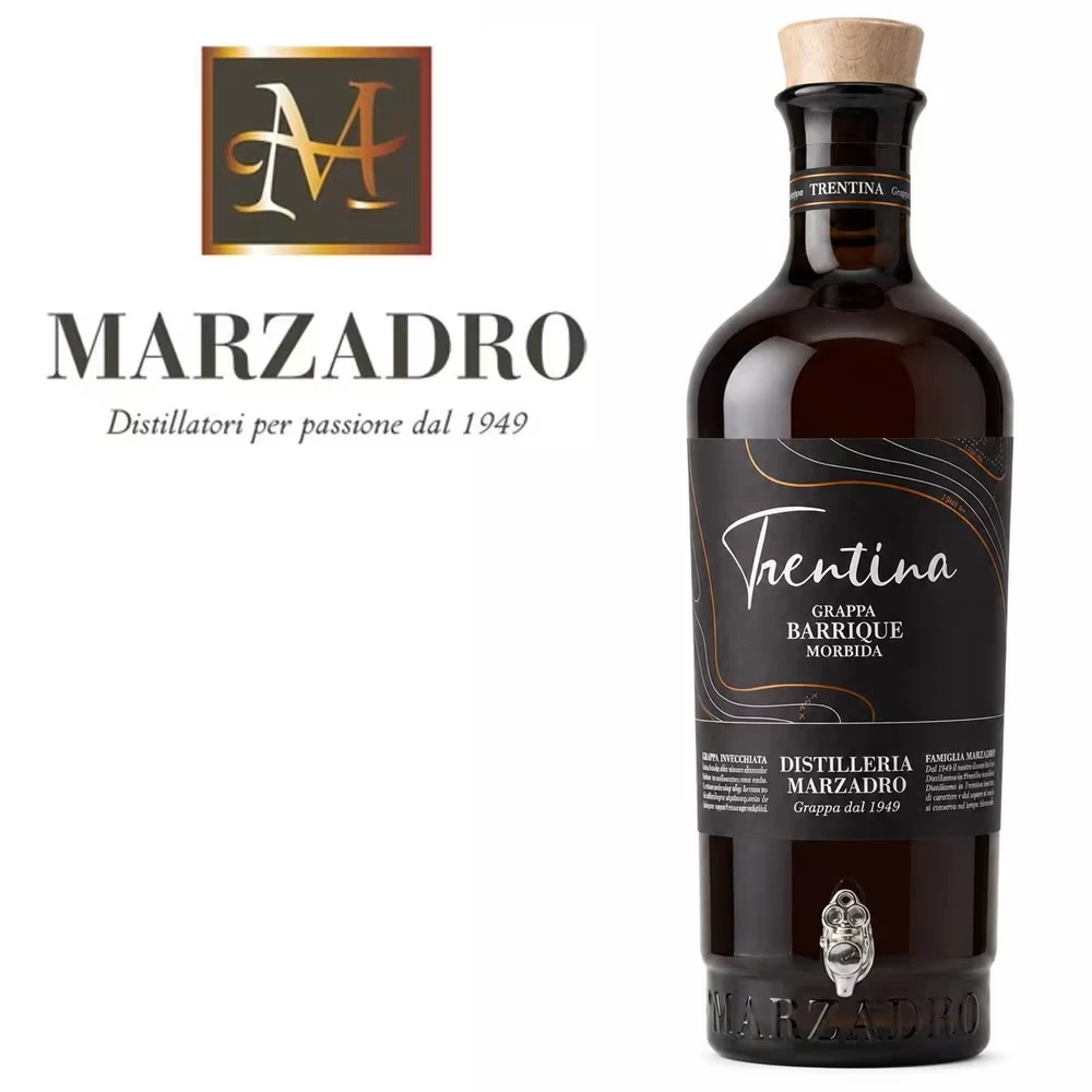 Distillery, Grappa, Barrique, Morbida, Marzadro