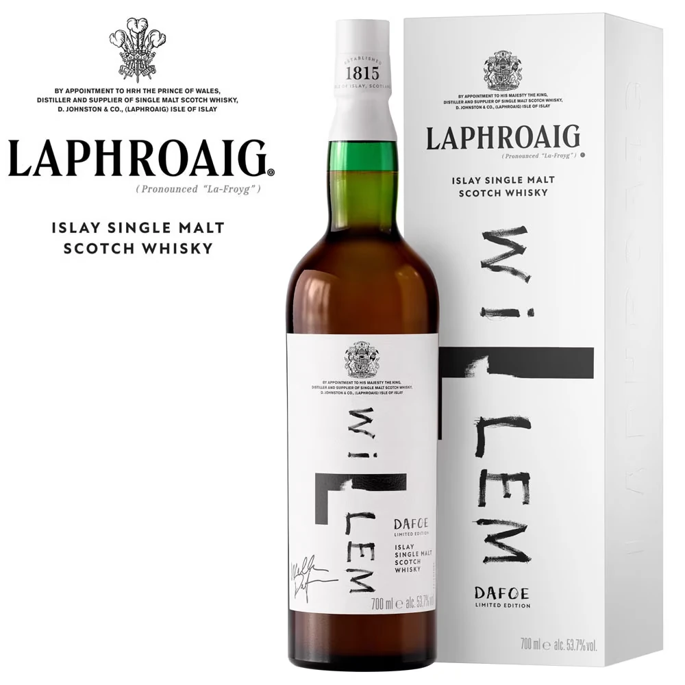 Laphroaig Bold Charakters - Willem Dafoe - 53,7% Vol.