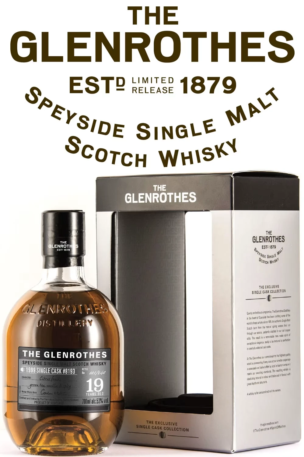 Glenrothes Single Cask - 19 Jahre Whisky