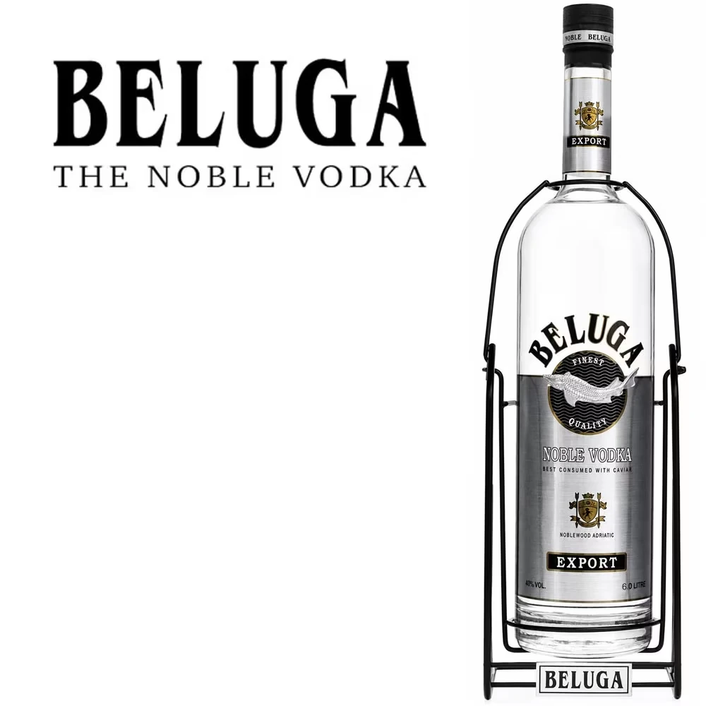 Beluga Noble Vodka - 6 Liter & Schaukel