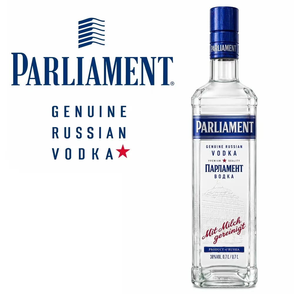 Parliament Vodka - 38% Vol. / 0,7 Liter