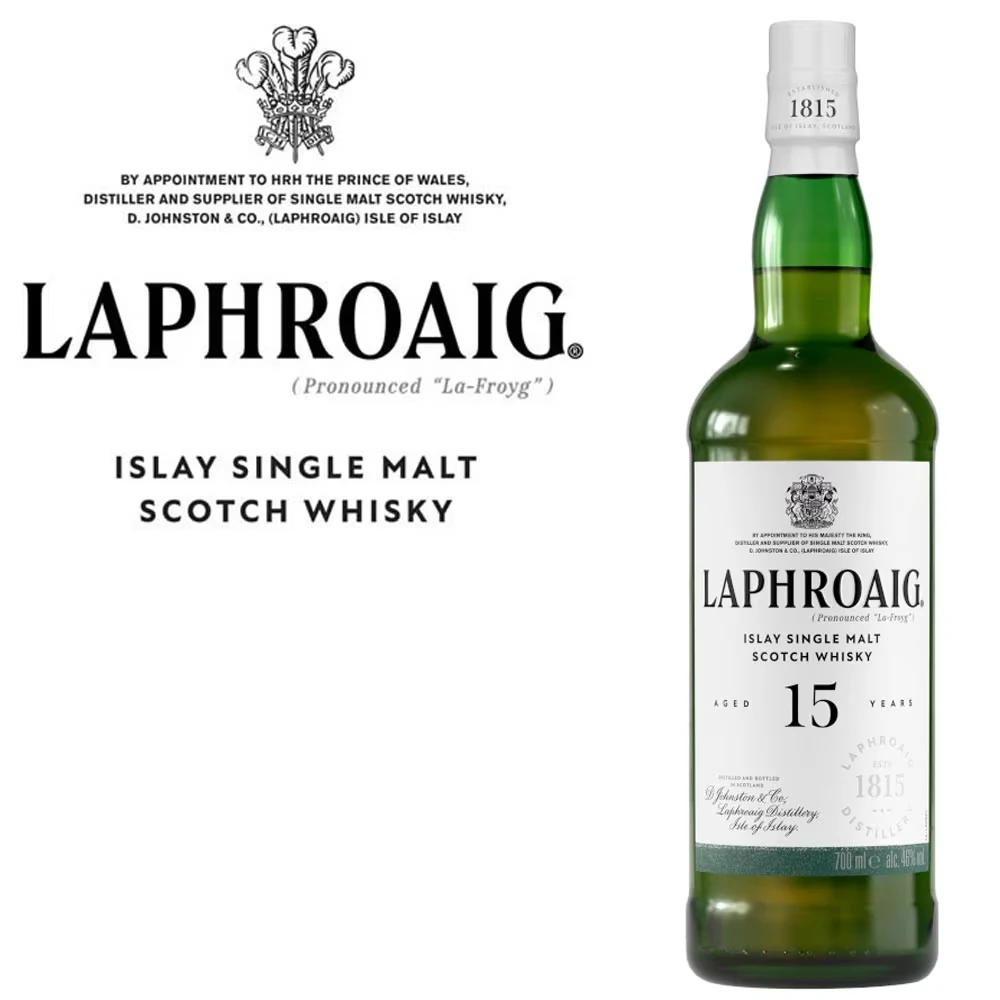 Laphroaig 15 Jahre 2026 - 46% Vol. / 0,7 Liter