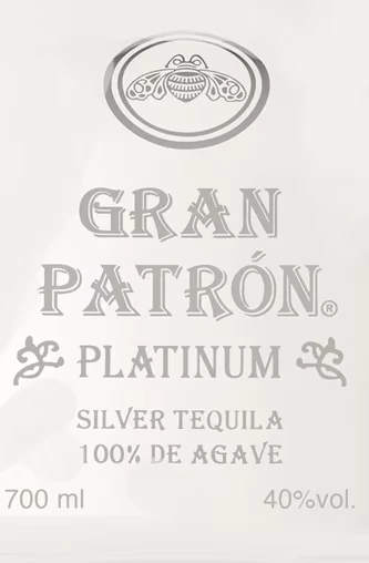 Patron Platinum Tquila
