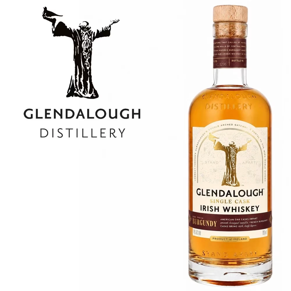 Glendalough Single Cask Burgundy Cask Finish – 42% Vol.
