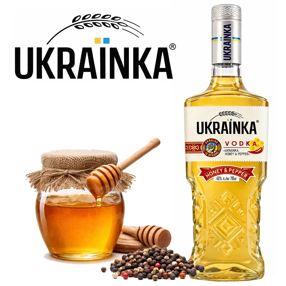 vodka, honig, flasche, gläser, honigwabe