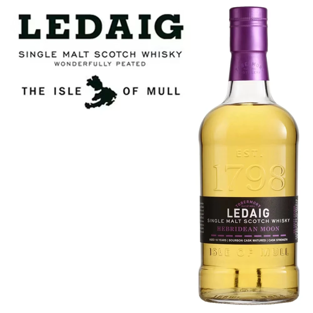 Ledaig Hebridean Moon - 10 Jahre - 58,8% Vol.