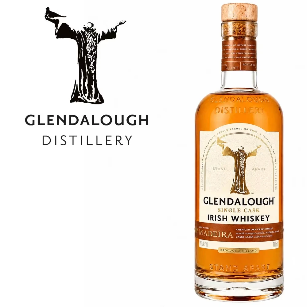 Glendalough Single Grain Madeira Cask Finish - 42% Vol.