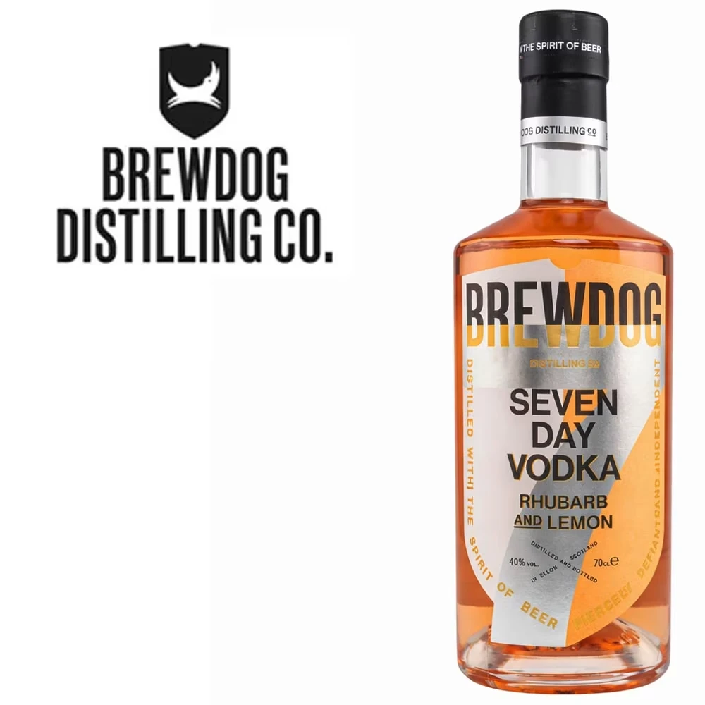 BrewDog Seven Day Rhubarb & Lime Vodka