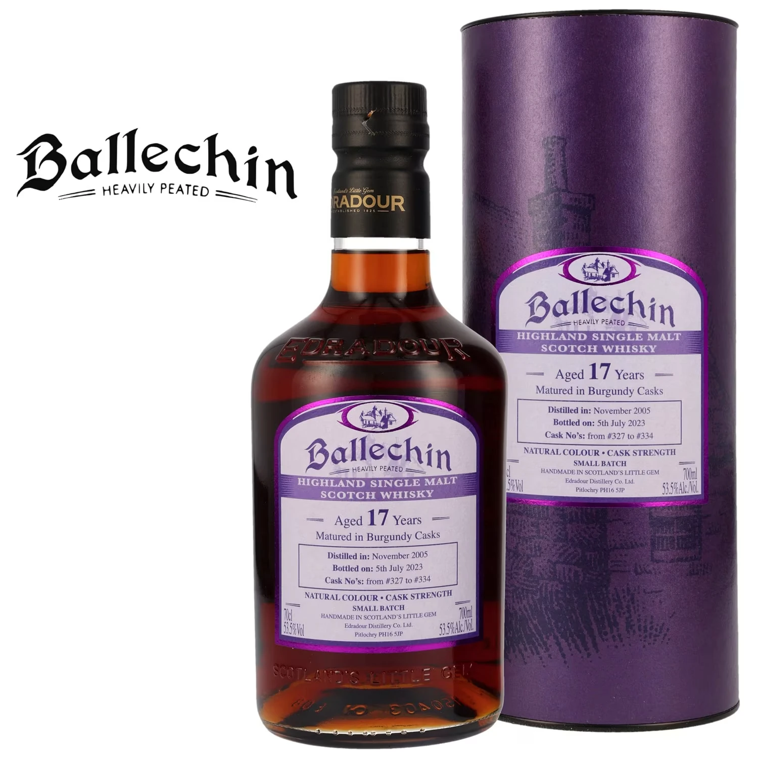 Ballechin Burgundy Cask - 17 Jahre
