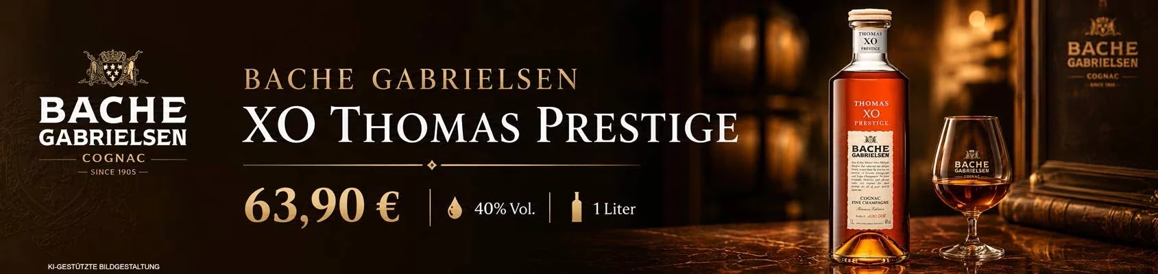 Bache Gabrielsen Cognac  Banner