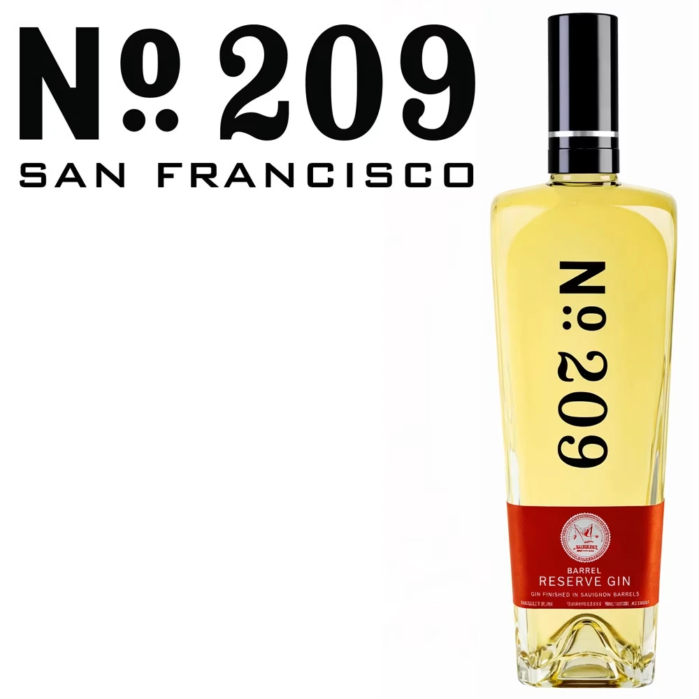 Eau de parfum, Barrel Gin, No. 209, San Francisco, Flasche