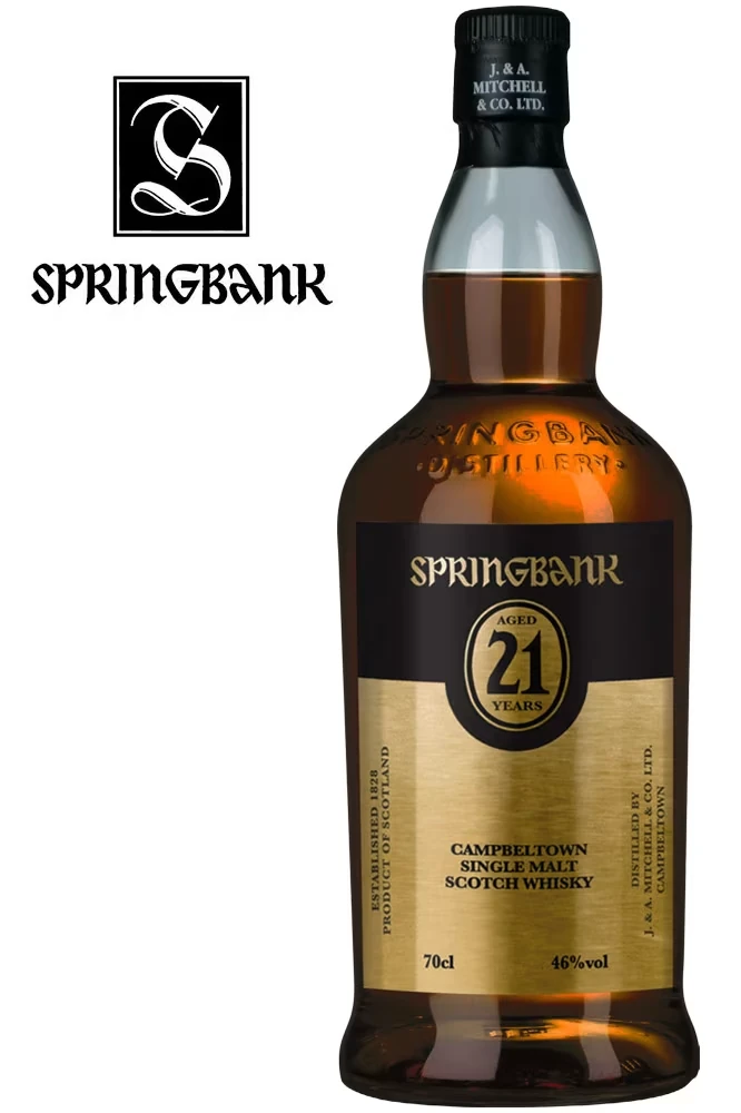 Springbank 21 Jahre Single Malt Whisky