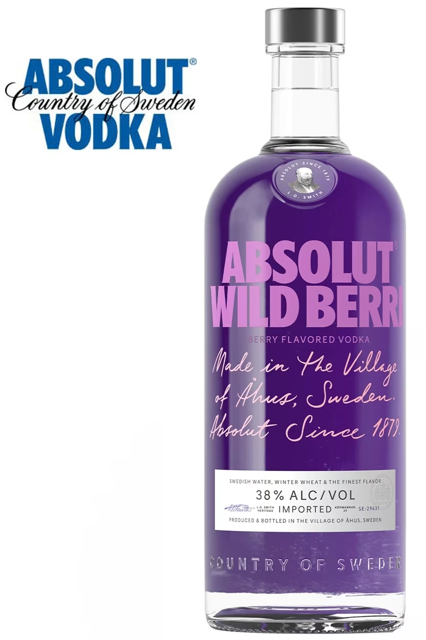 Absolut Wild Berri Vodka