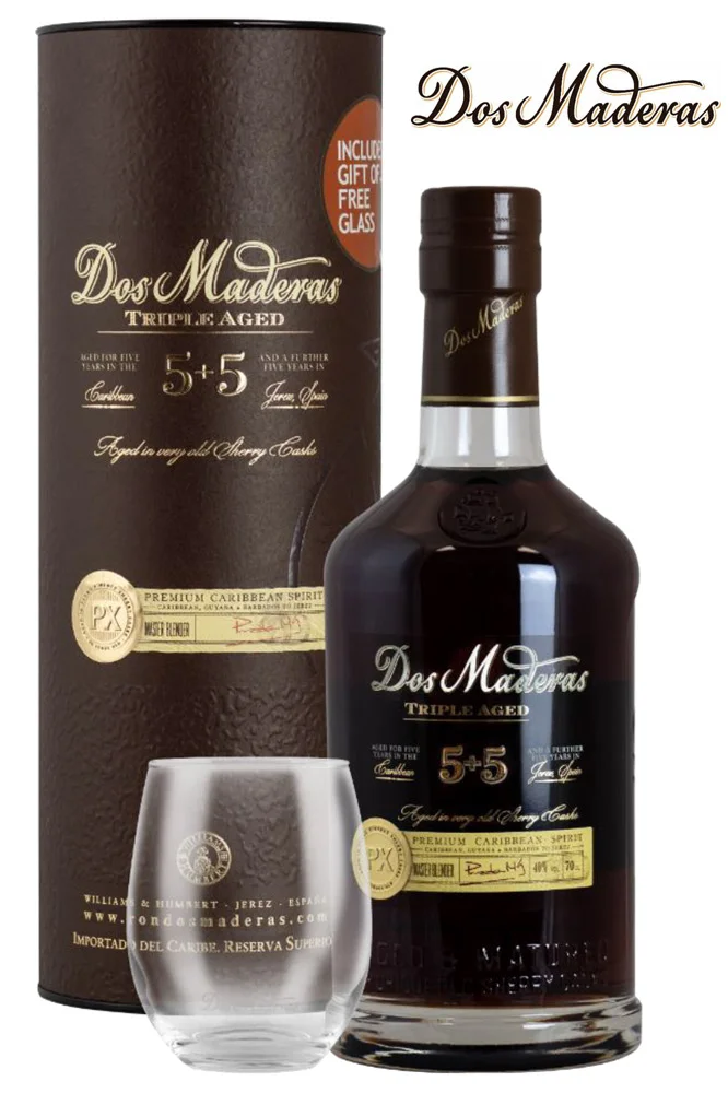 Dos Maderas 5+5 mit Rum Tumbler