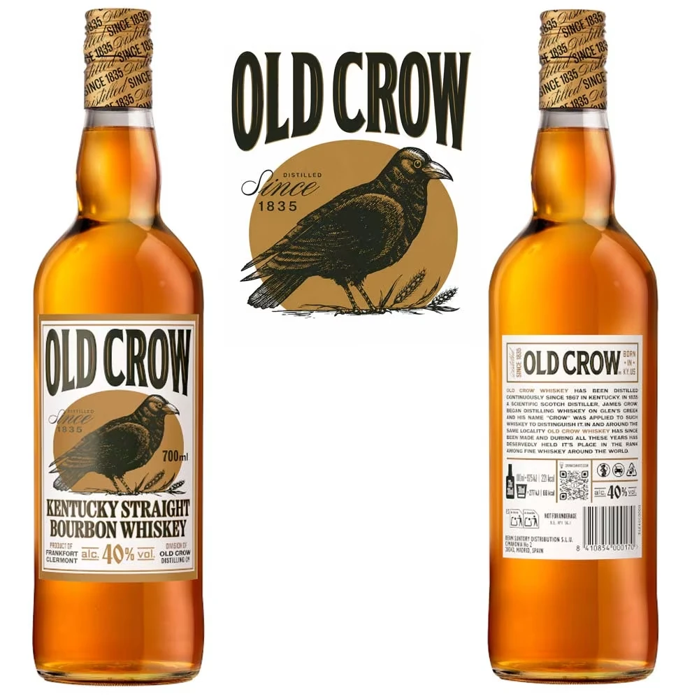 Old Crow Kentucky Straight Bourbon - 40% Vol. / 0,7 Liter